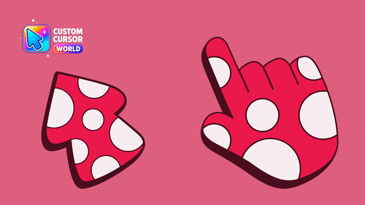 Cursor pack preview: Mushroom Cursor Pack for Mouse and Pointers