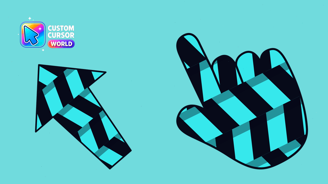 Cursor pack preview: Elegant Blue Cursor Pack for Chrome