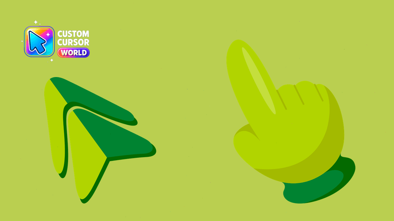 Cursor pack preview: Double Cursor Pack for Chromium-based Browsers