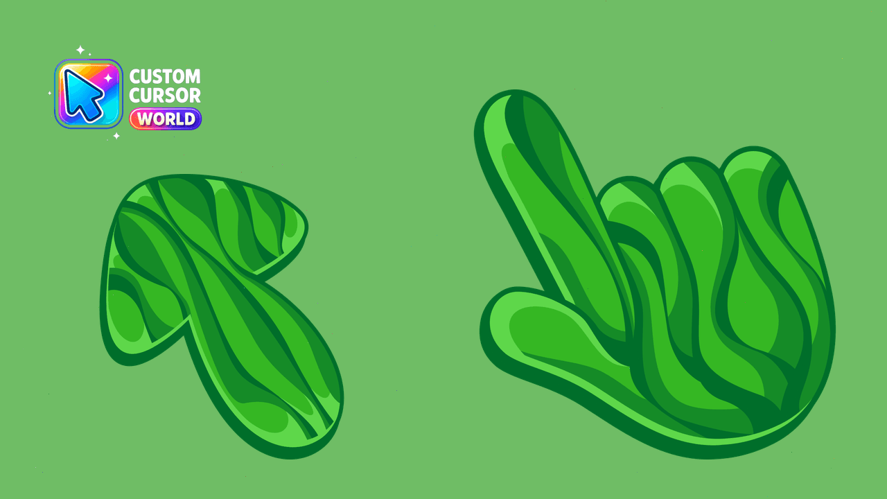 Cursor pack preview: Custom Cursor Pack - The Grass