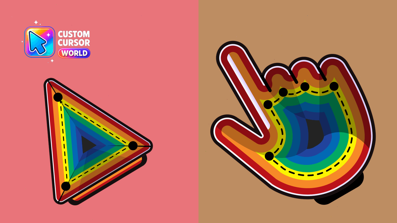 Cursor pack preview: Illusion Cursor Pack for Chrome & Edge