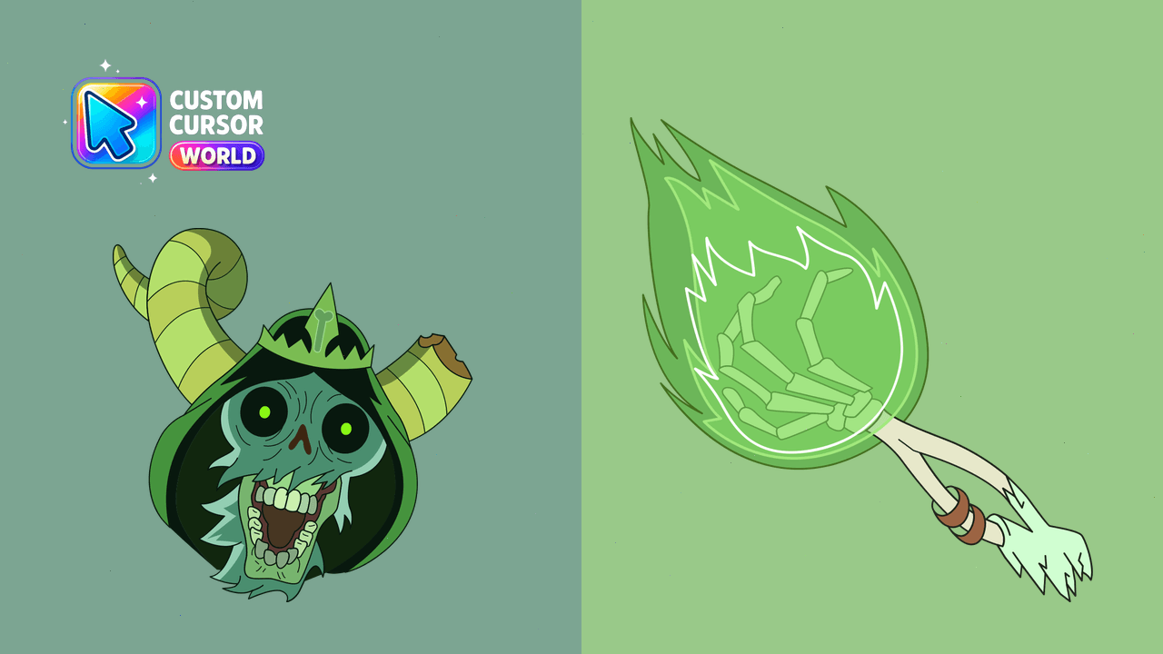 Cursor pack preview: The Lich Cursors Collection