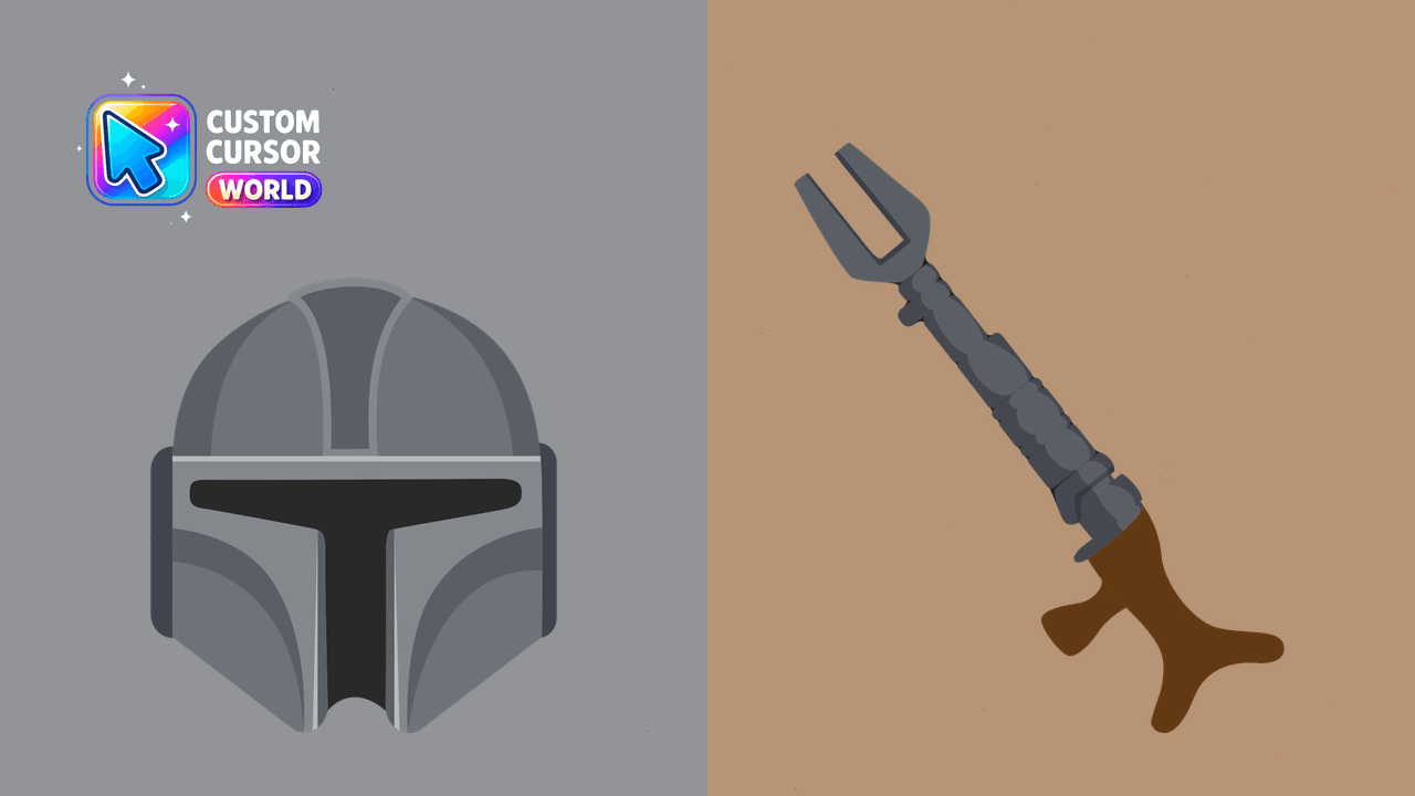 Cursor pack preview: Mandalorian Custom Cursor Pack