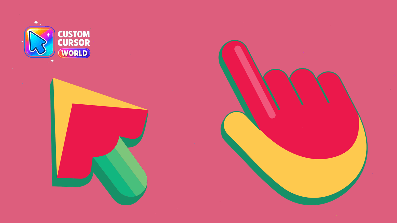Cursor pack preview: Custom Cursor Pack - The Mix for Chrome and Edge