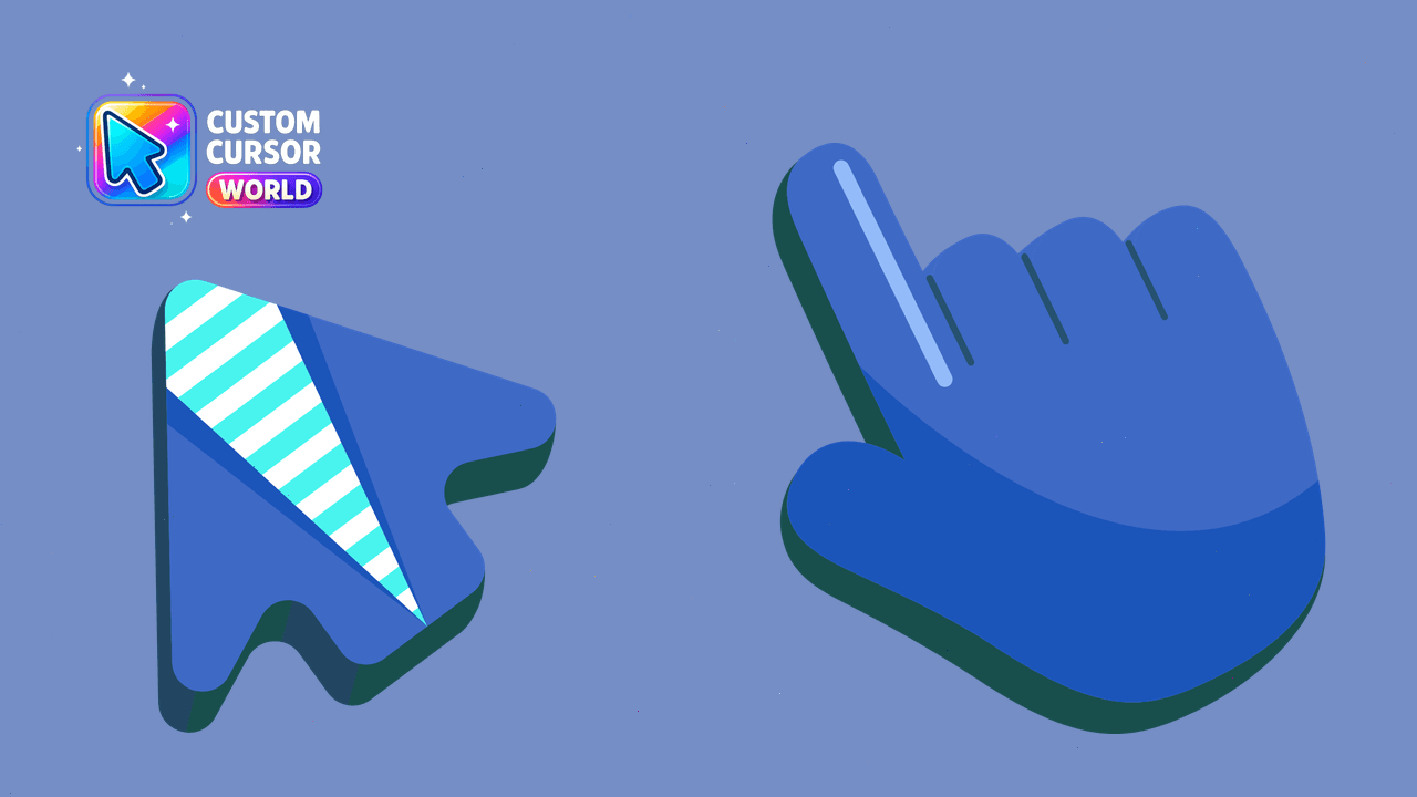 Sea Cursor Pack - Custom cursor pack preview image showing 2 cursors