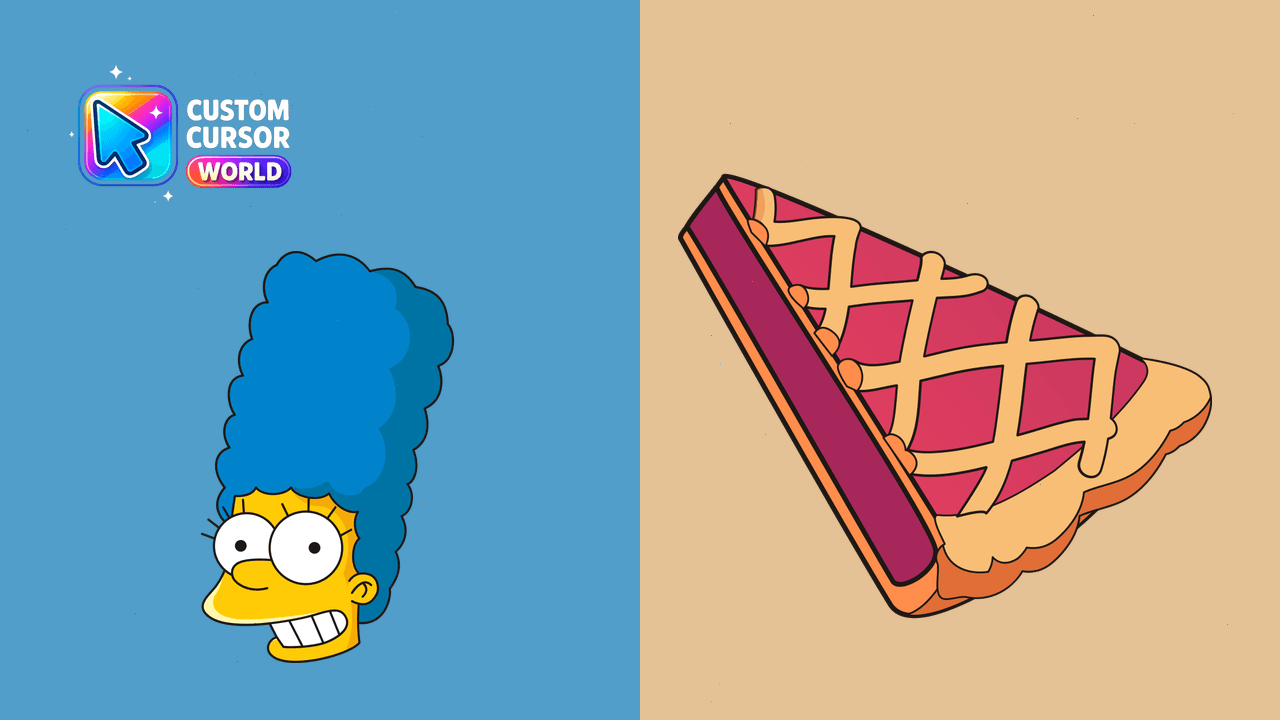 Cursor pack preview: Marge Simpson Custom Cursor Pack - Cartoons Collection