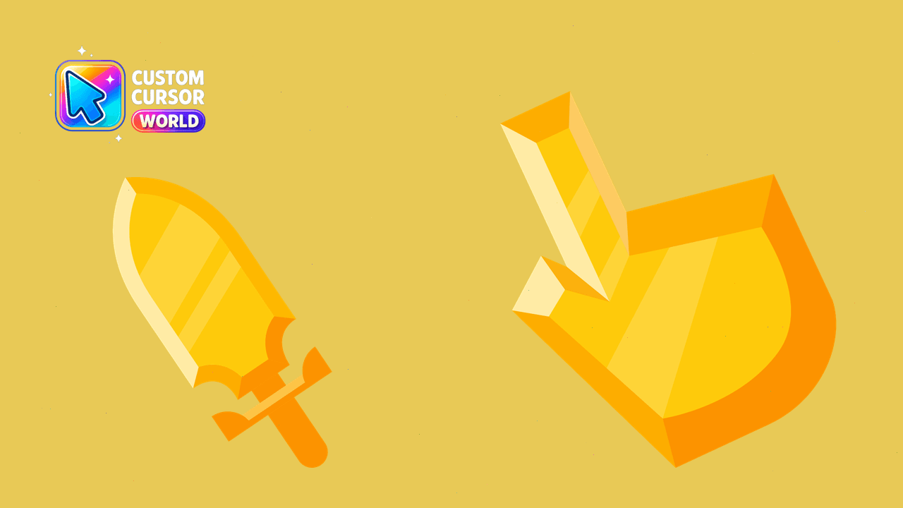 Cursor pack preview: Custom Cursor Pack - The Sword Collection