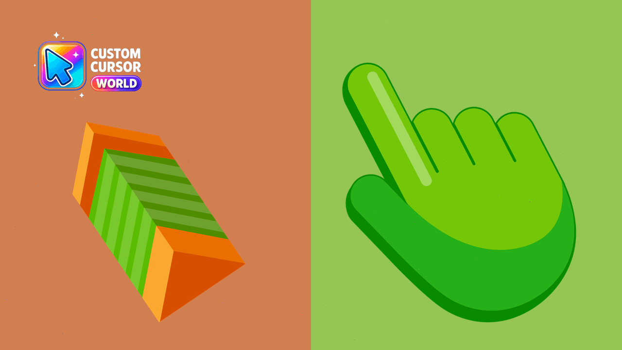 Cursor pack preview: Custom Cursor Pack - TopTop for Chrome and Edge