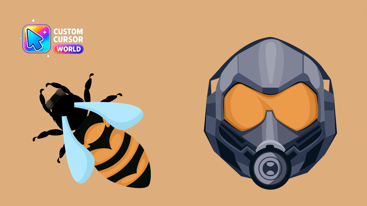 Cursor pack preview: Wasp Custom Cursor Pack