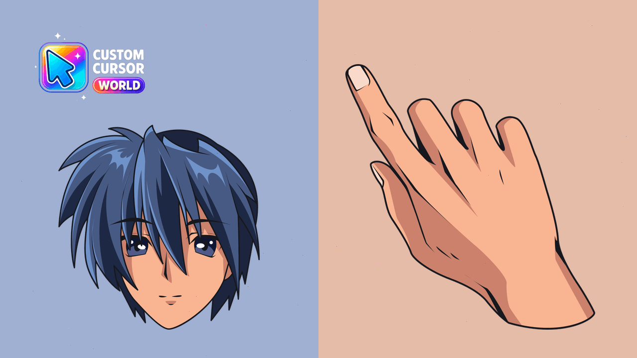 Cursor pack preview: Custom Tomoya Okazaki Cursor Pack