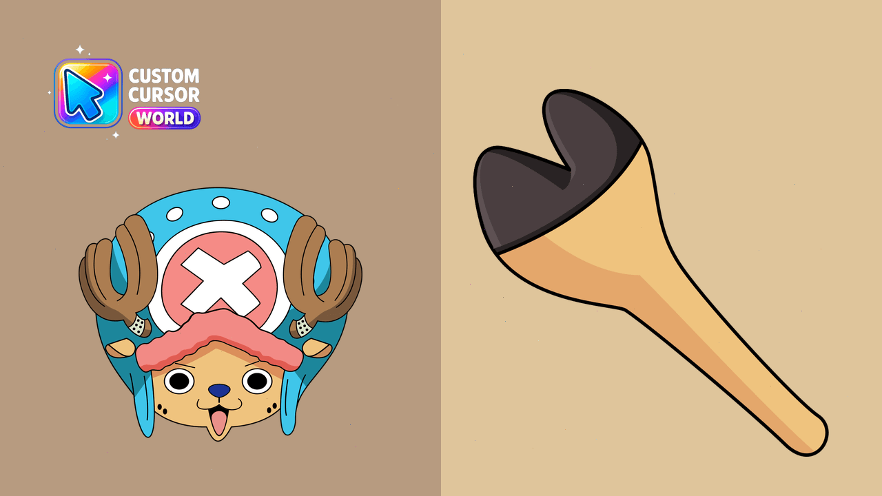 Cursor pack preview: Custom Chopper Cursor Pack for One Piece Fans