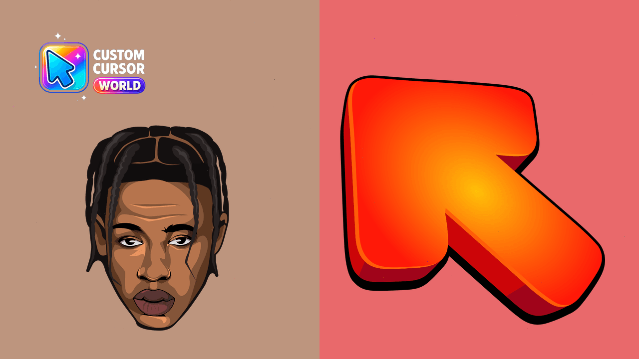 Cursor pack preview: Travis Scott Custom Cursor Pack