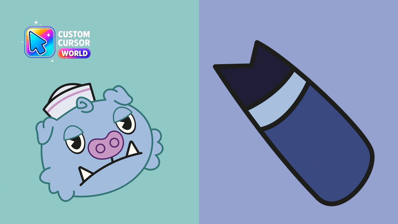 Cursor pack preview: Custom Cursor Pack: Happy Tree Friends Collection