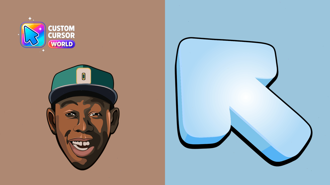 Cursor pack preview: Custom Tyler the Creator Cursor Pack for Chrome & Edge
