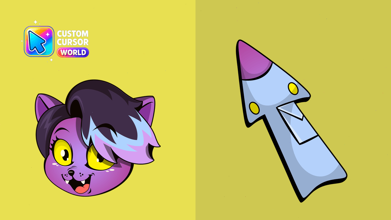 Cursor pack preview: Undertale Catty Cursor Pack