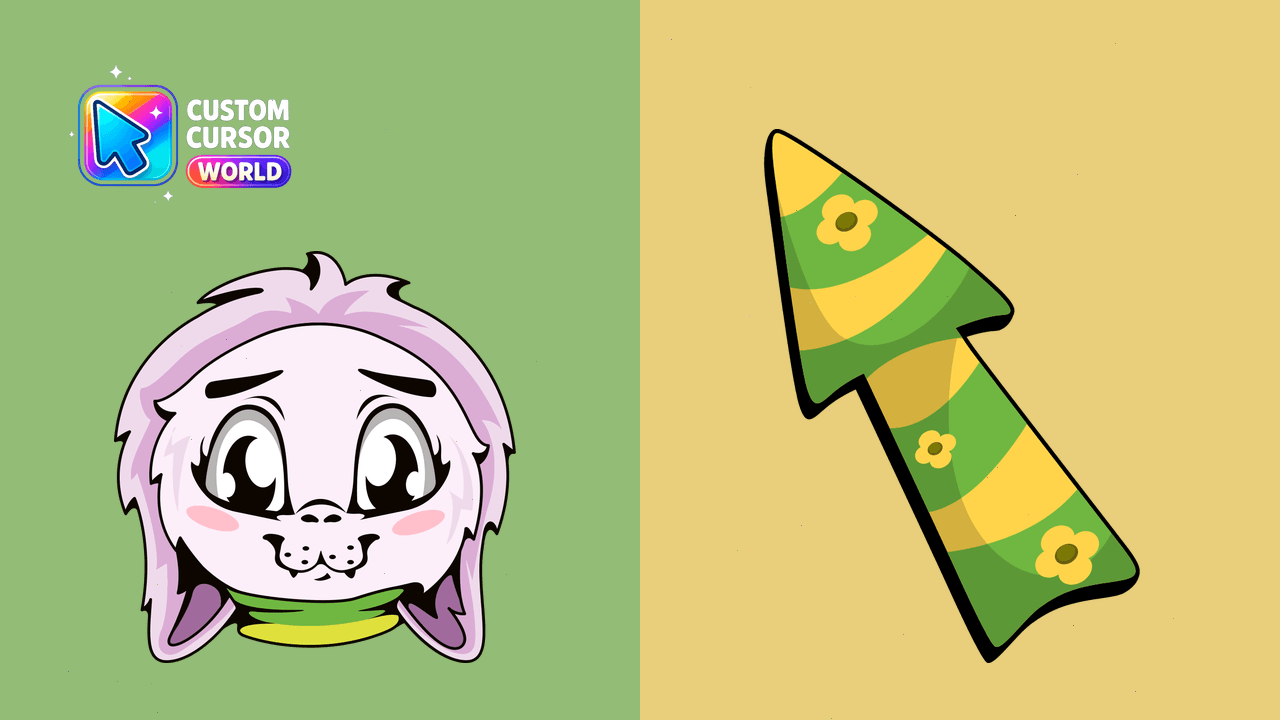 Cursor pack preview: Undertale Dreemurr Custom Cursor Pack