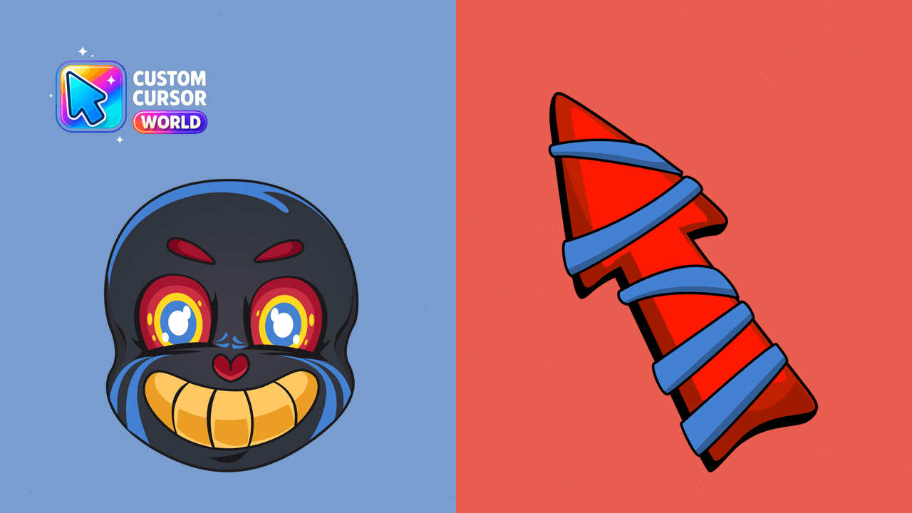 Cursor pack preview: Undertale Error Sans Custom Cursor Pack