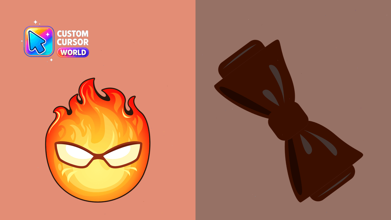 Cursor pack preview: Grillby Cursor Pack