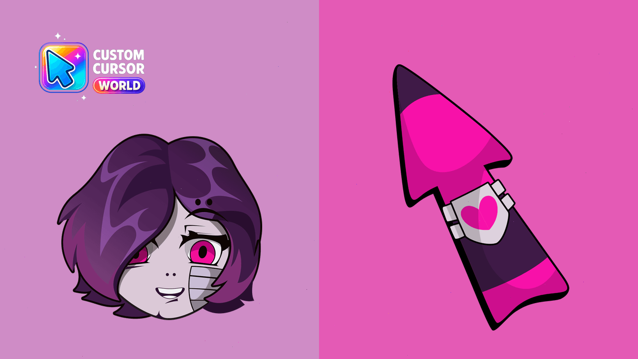 Cursor pack preview: Mettaton EX Cursor Pack - Undertale Themed Custom Cursors