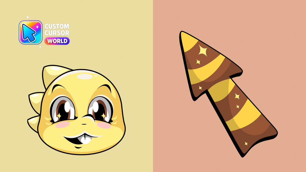 Cursor pack preview: Undertale Monster Kid Custom Cursor Pack