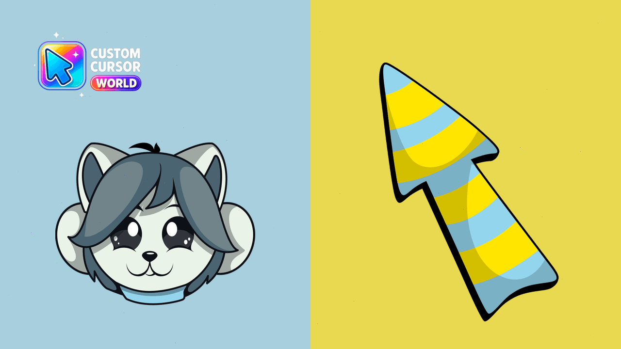 Cursor pack preview: Undertale Temmie Custom Cursor Pack