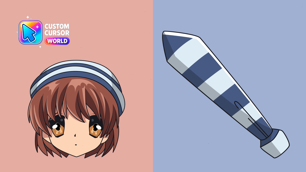 Cursor pack preview: Ushio Okazaki Custom Cursor Pack
