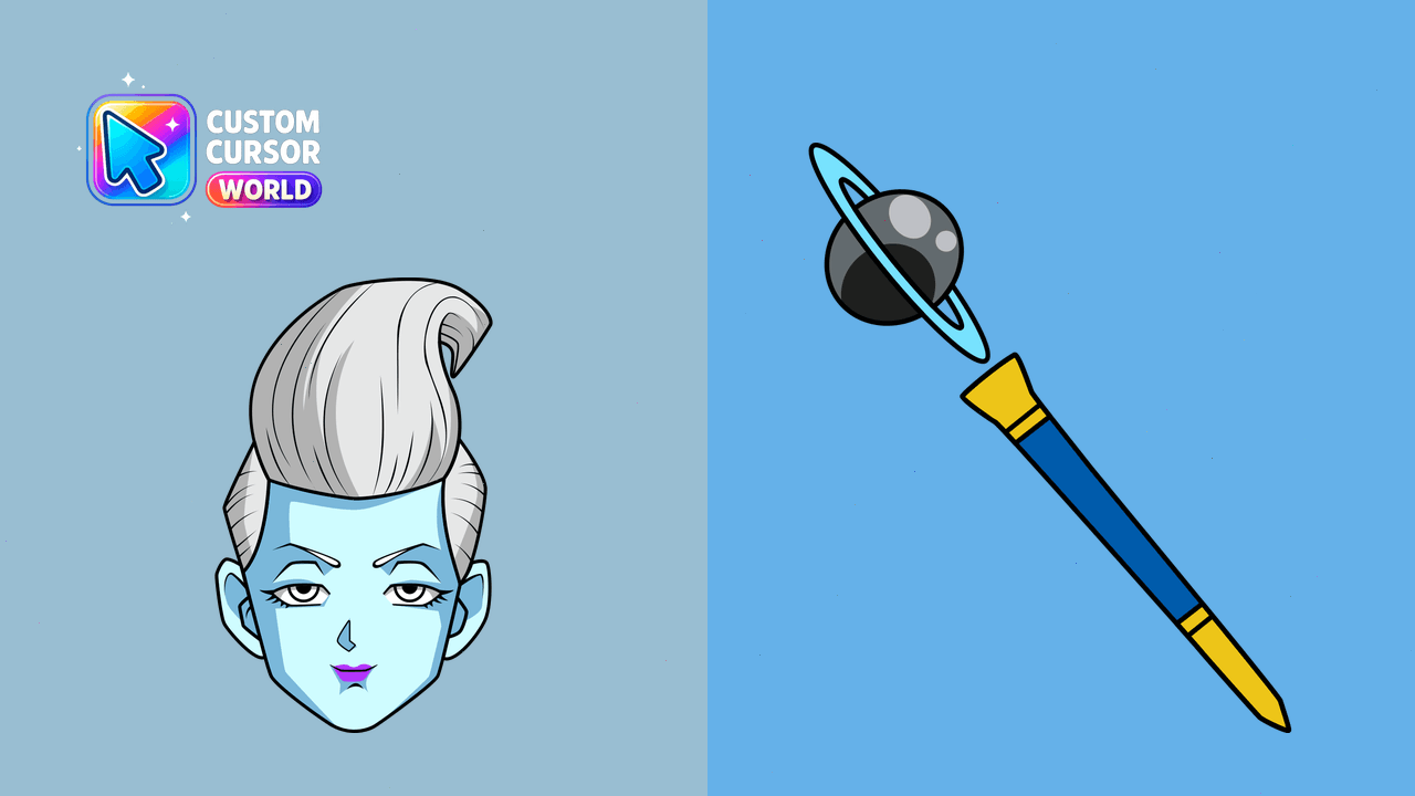 Cursor pack preview: Whis Custom Cursor Pack for Chrome & Edge
