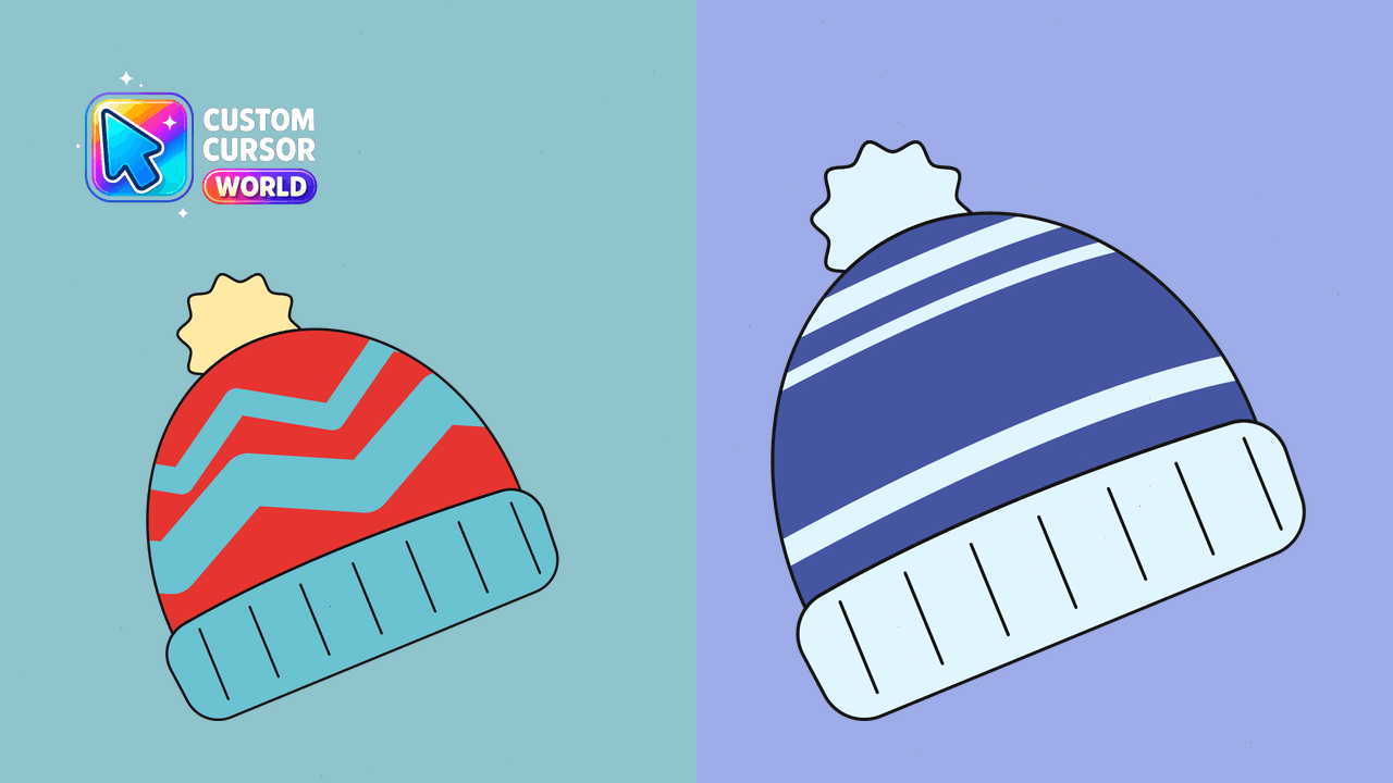 Cursor pack preview: Winter Cursor Pack for Chrome and Edge