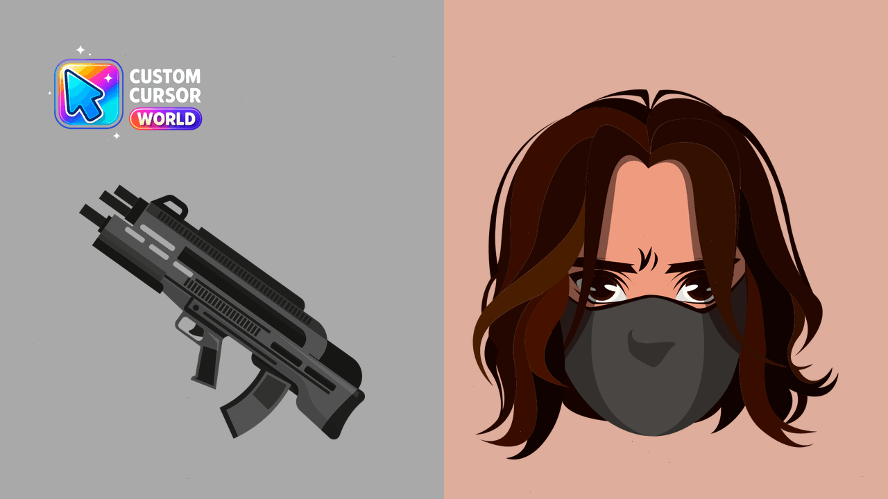 Cursor pack preview: Custom Winter Soldier Cursor Pack