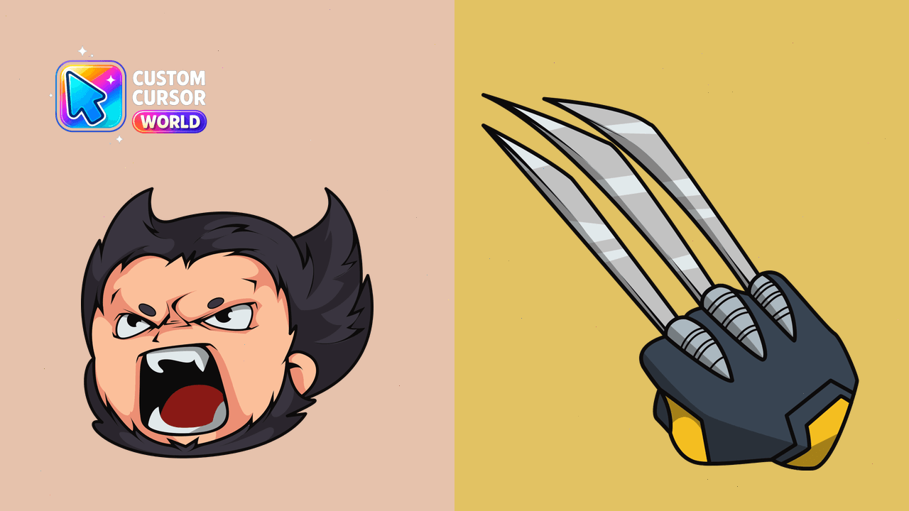 Cursor pack preview: Wolverine Custom Cursor Pack