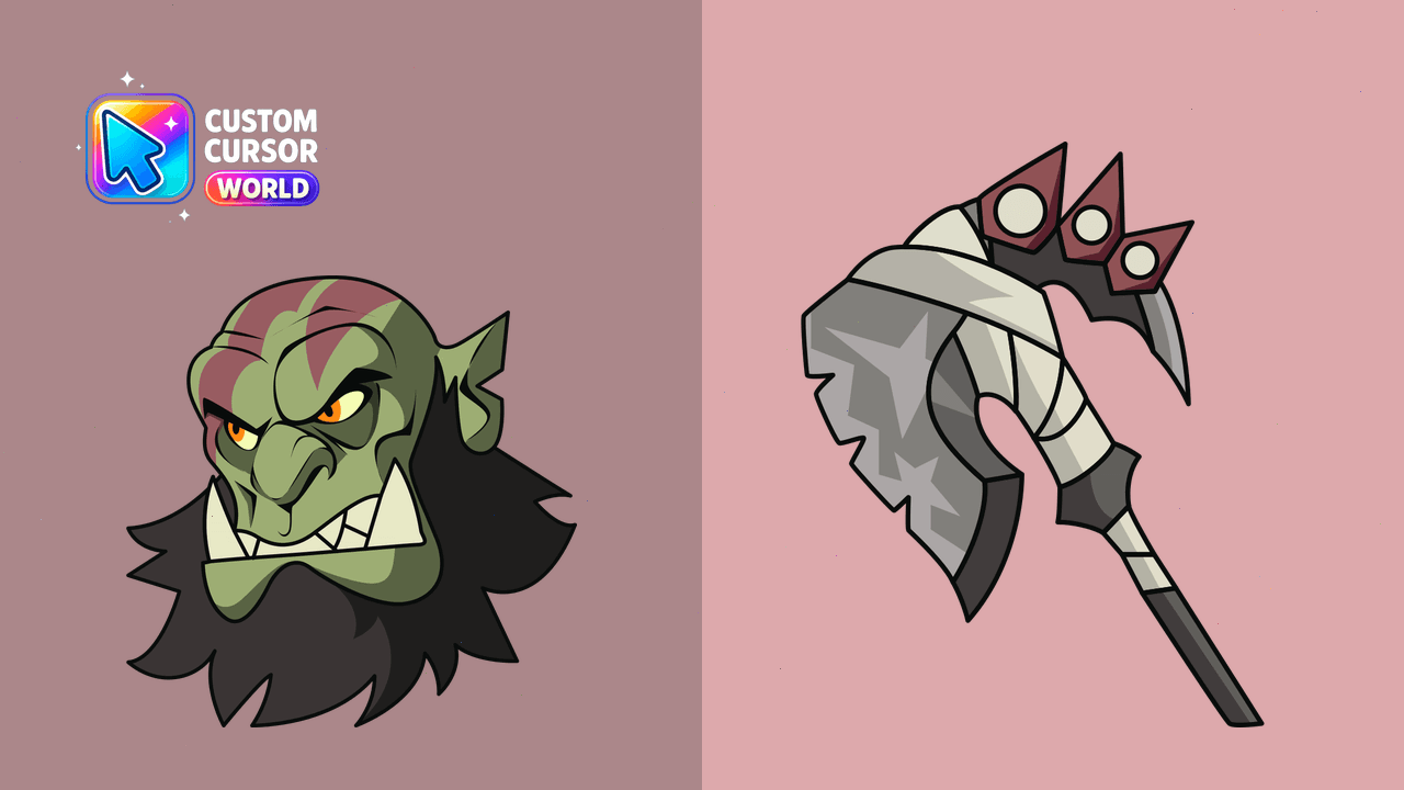 Cursor pack preview: Xull - Custom Cursor Pack for Browsers