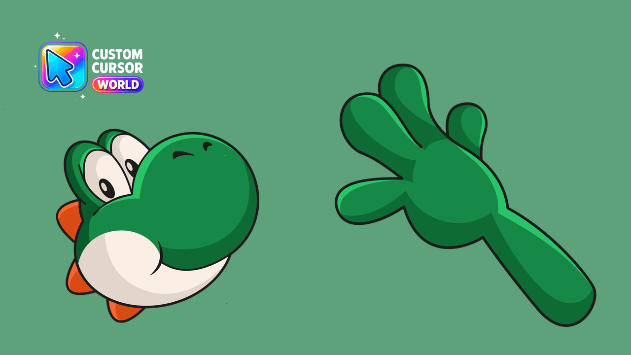 Cursor pack preview: Yoshi Custom Cursor Pack