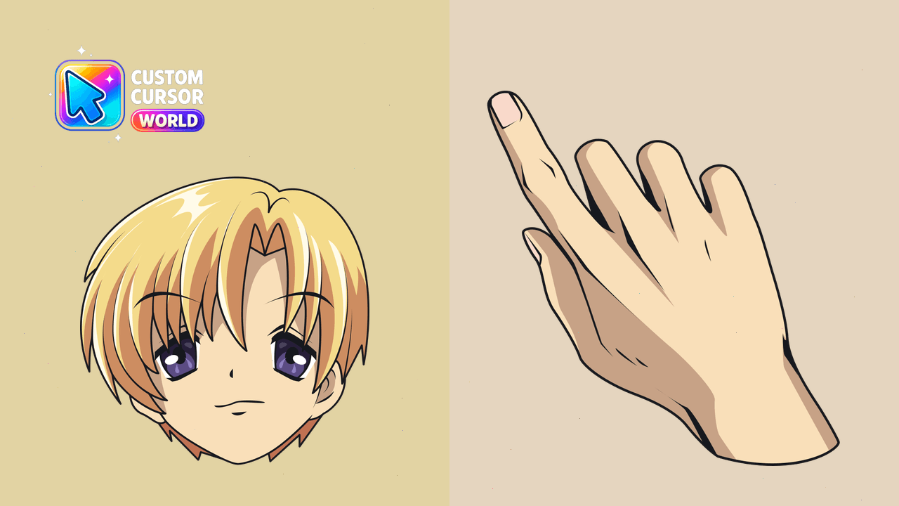 Cursor pack preview: Custom Cursor Pack: Youhei Sunohara Animated Chrome