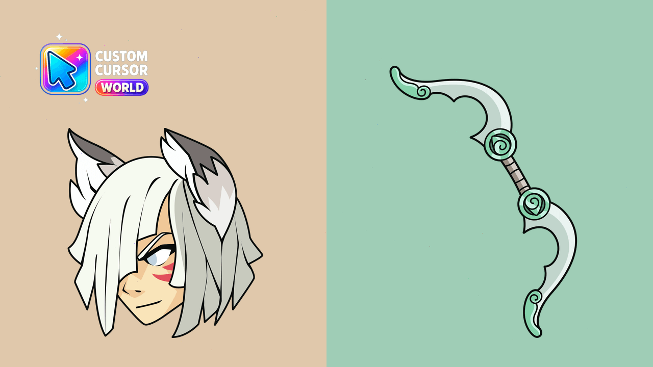 Cursor pack preview: Yumiko Custom Cursor Pack for Chrome and Edge
